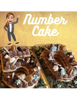 Number Cake - Sur mesure