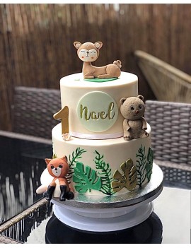 Gâteau d'anniversaire Jungle - La petite cuisine de Nini