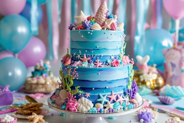 Gâteau sirène : commandes pour fêtes enchantées.jpg