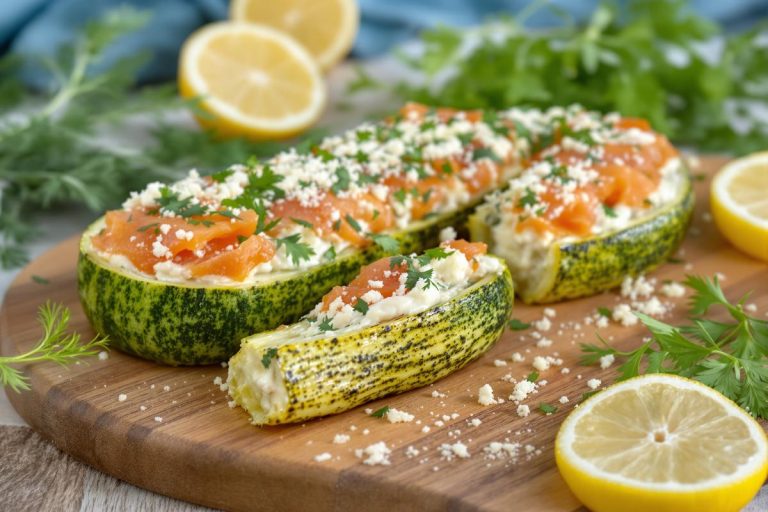 La viande hachée c'est fini, voici comment préparer des courgettes farcies au saumon fumé en 15 minutes chrono.jpg