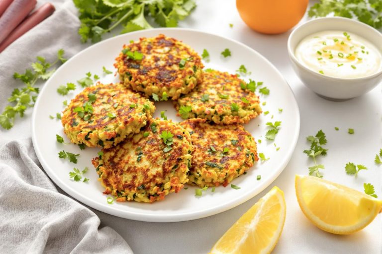 Ces galettes de légumes healthy sont prêtes en moins de 15 minutes au airfryer.jpg